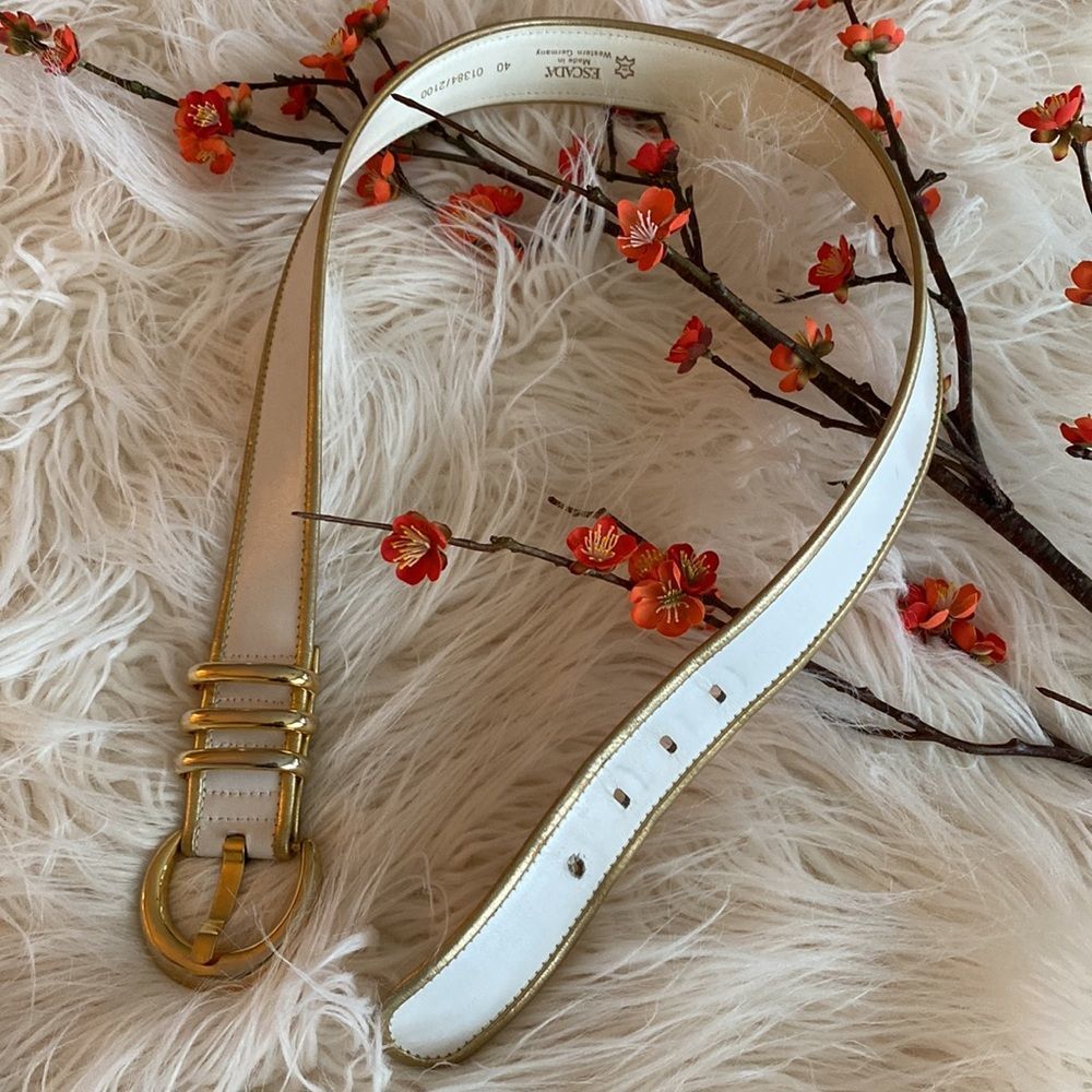 Vintage 💞ESCADA💞leather belt - Picture 12 of 12